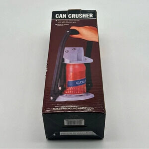 Heavy Duty Wall Mounted Metal Can Crusher